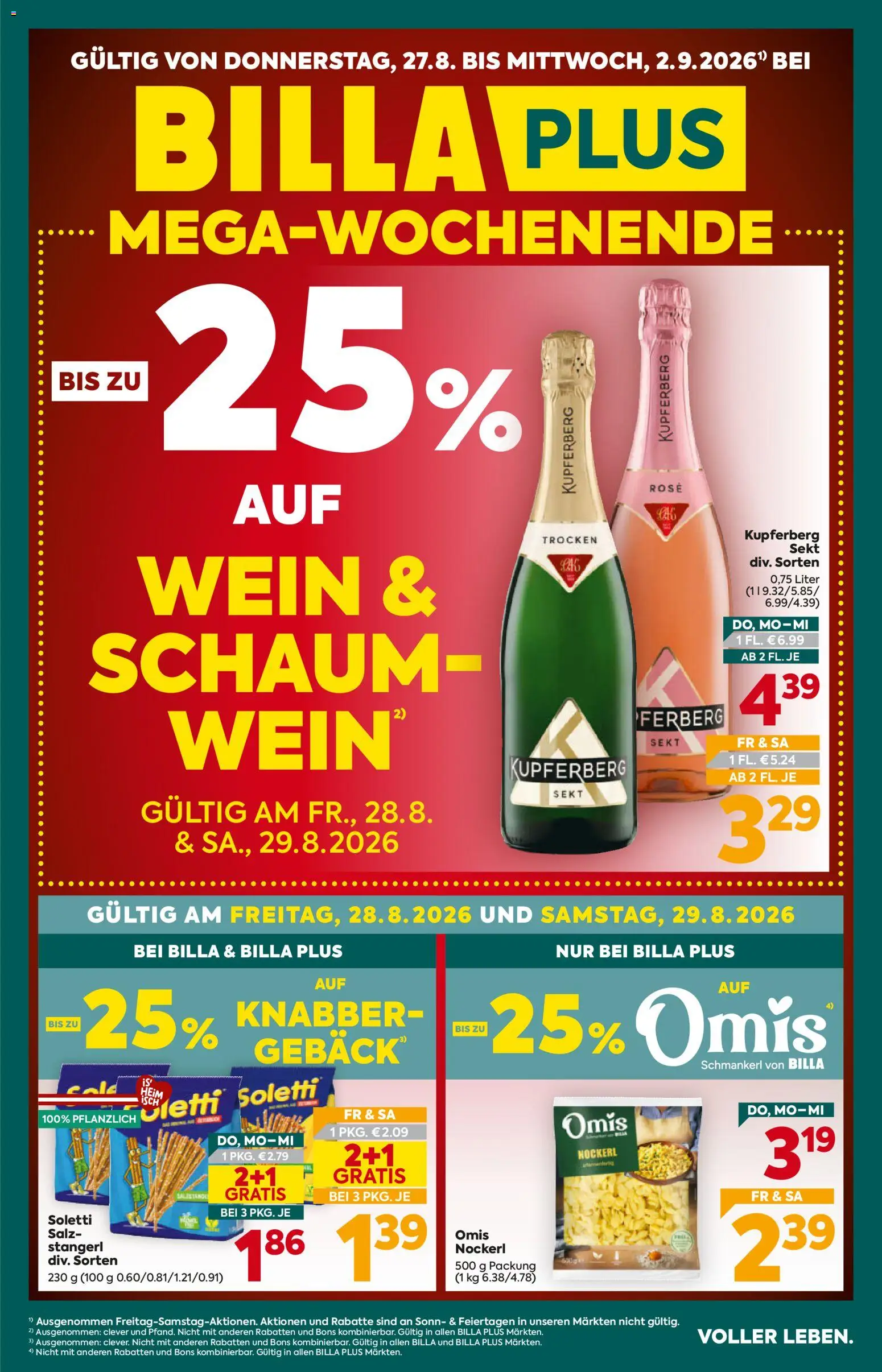 Vorschau der Angebote: Billa Plus Billa Plus Flugblatt gültig ab 27.08.2026