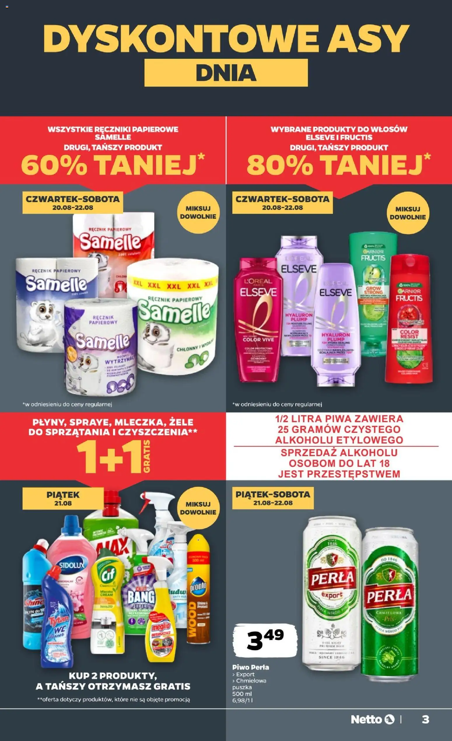 Pogląd gazetki "Netto gazetka od czwartku" ze sklepu Netto ważnej od 20.08.2026
