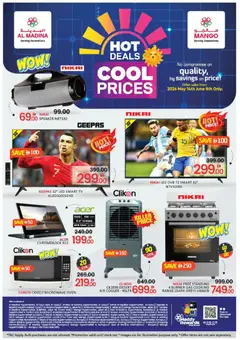 Preview of the catalogue Al Madina Hot Deals & Cool Prices of store Al Madina valid from 14 May, 2026