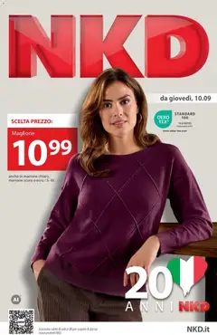 Anteprima dell'opuscolo NKD volantino dal negozio NKD valido da 10/09/2026