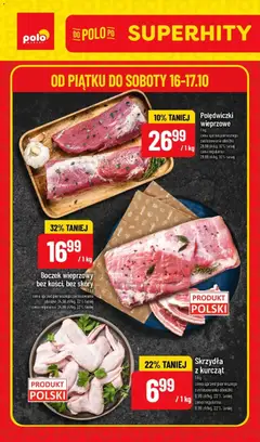 Pogląd gazetki "POLOmarket gazetka - Super Hity" ze sklepu POLOmarket ważnej od 16.10.2026