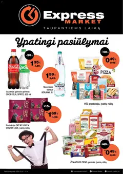 Express market parduotuvės leidinio Express market leidinys galiojančio nuo 2026.10.25 peržiūra