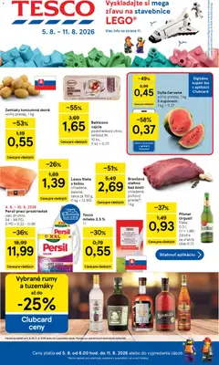 Náhľad Tesco letáku platného od 05.08.2026