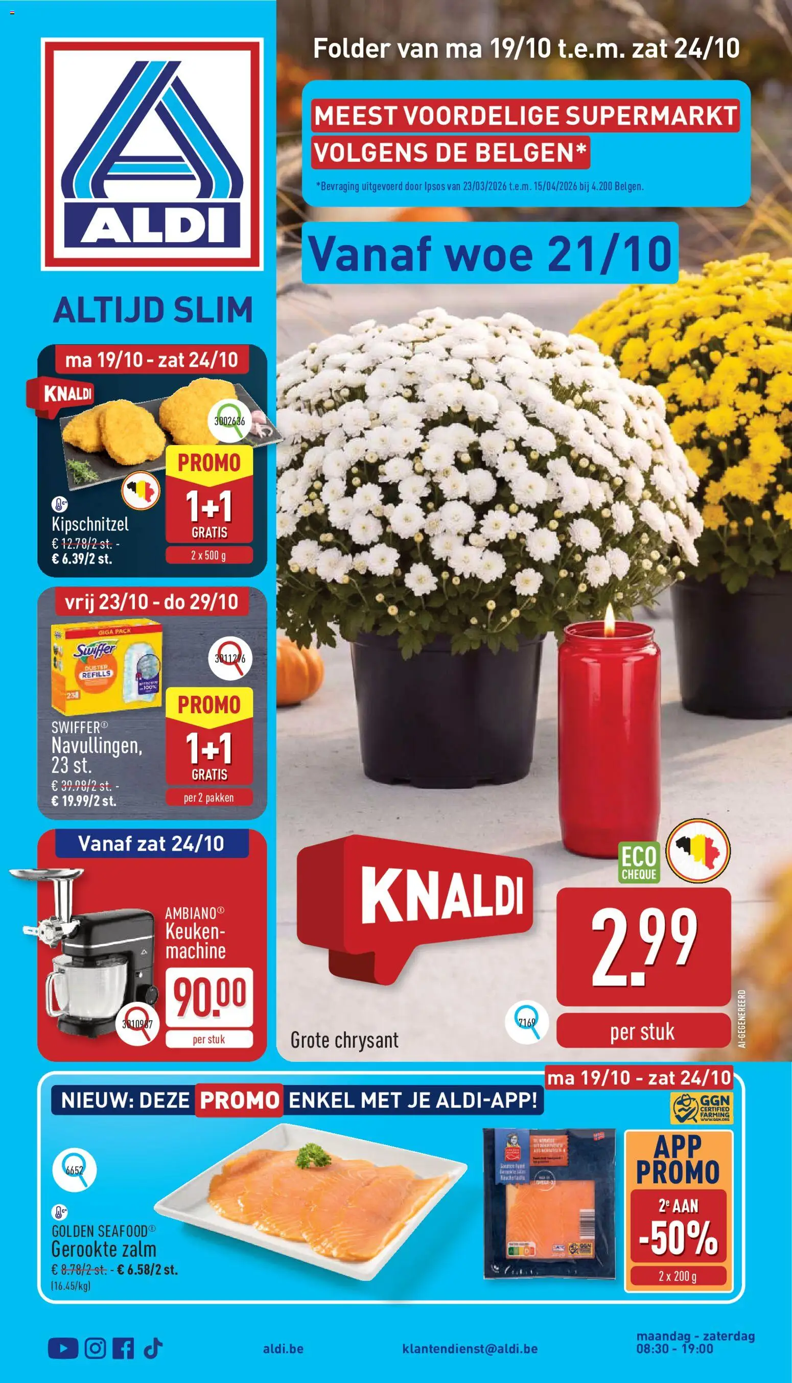 Voorbeeld van Aldi folder week 42 van winkel Aldi geldig vanaf 19/10/2026