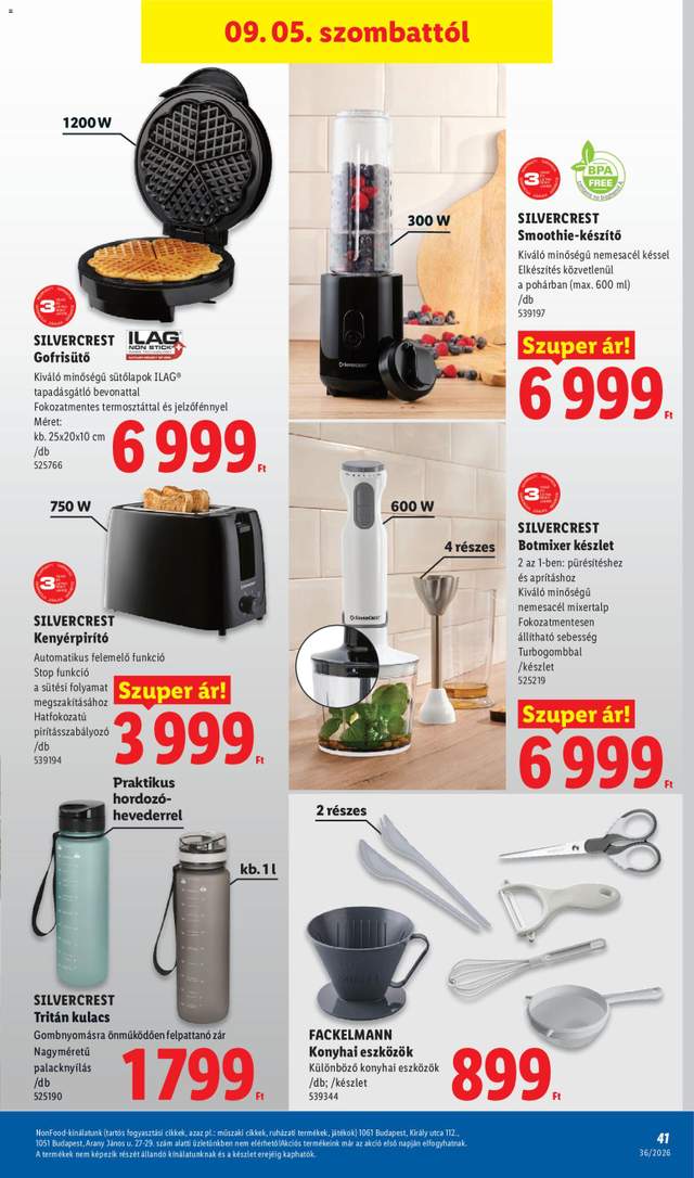 Új Lidl akciós újság 09.03.