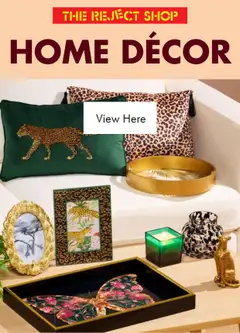 Preview of catalogue The Reject Shop Catalogue - Home Décor from shop The Reject Shop valid 16/07/2026