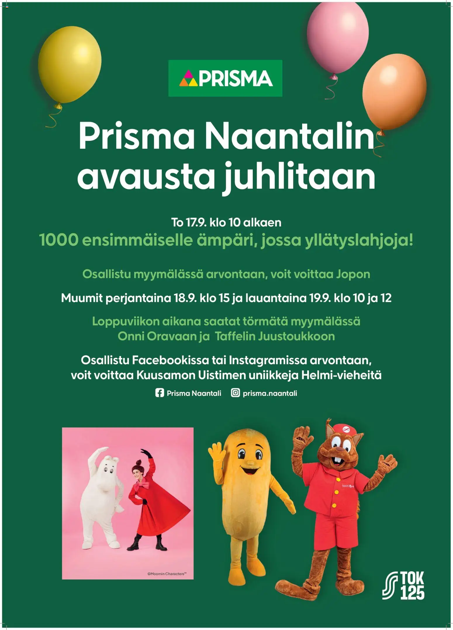 Kaupan Prisma Prisma tarjoukset esikatselu, voimassa 14/09/2026