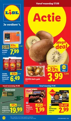 Voorbeeld van Lidl folder week 34 van winkel Lidl geldig vanaf 17-08-2026