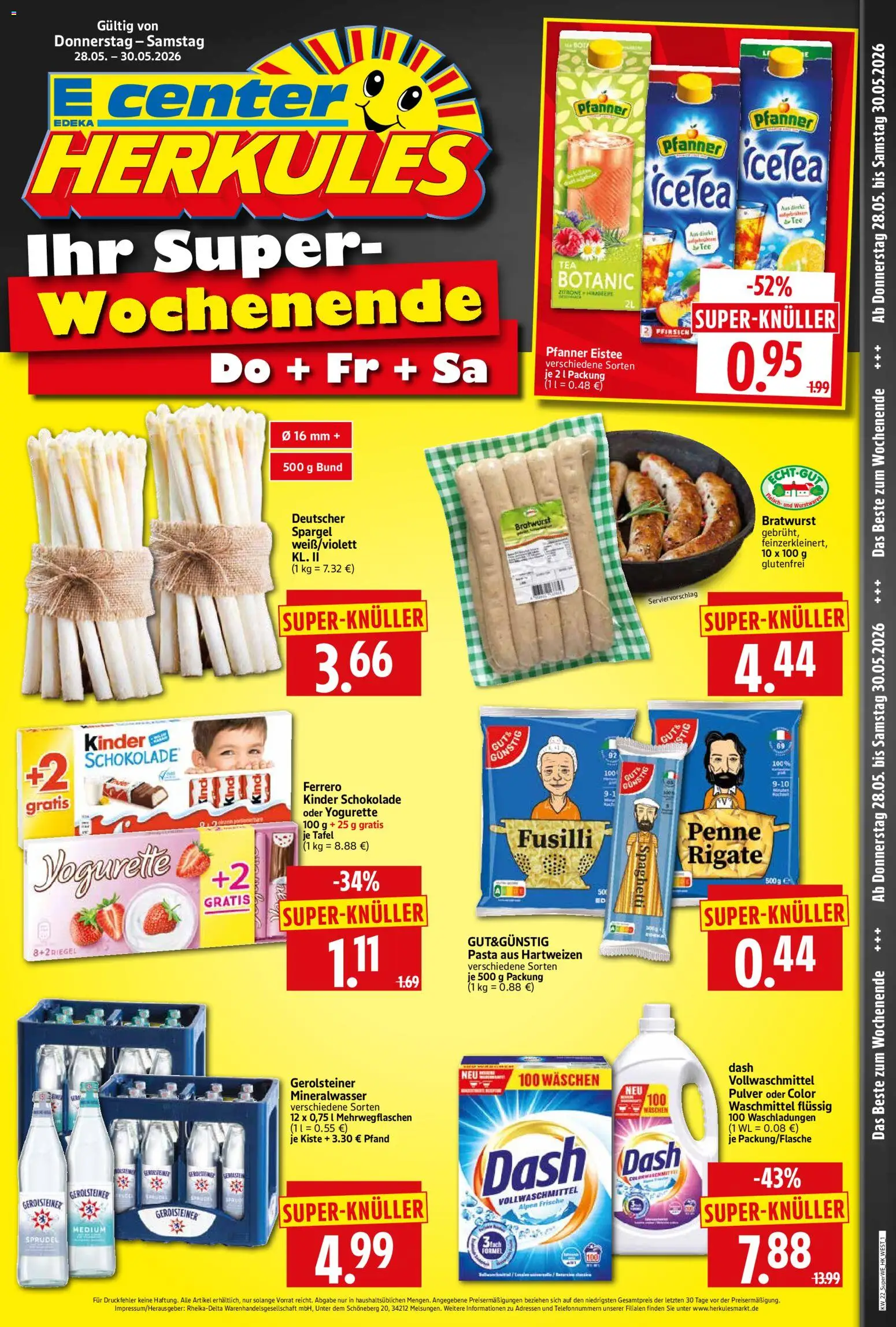 Vorschau von dem Prospekt des Geschäftes HERKULES, gültig ab dem 28.05.2026