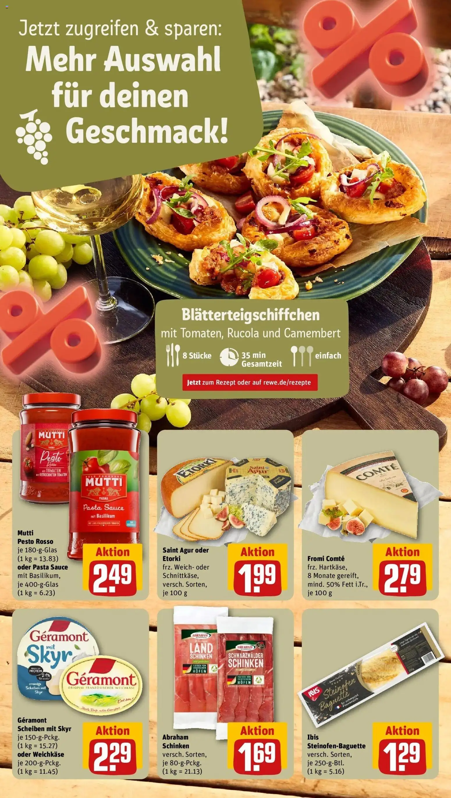 Vorschau von dem Prospekt des Geschäftes Rewe, gültig ab dem 12.10.2026