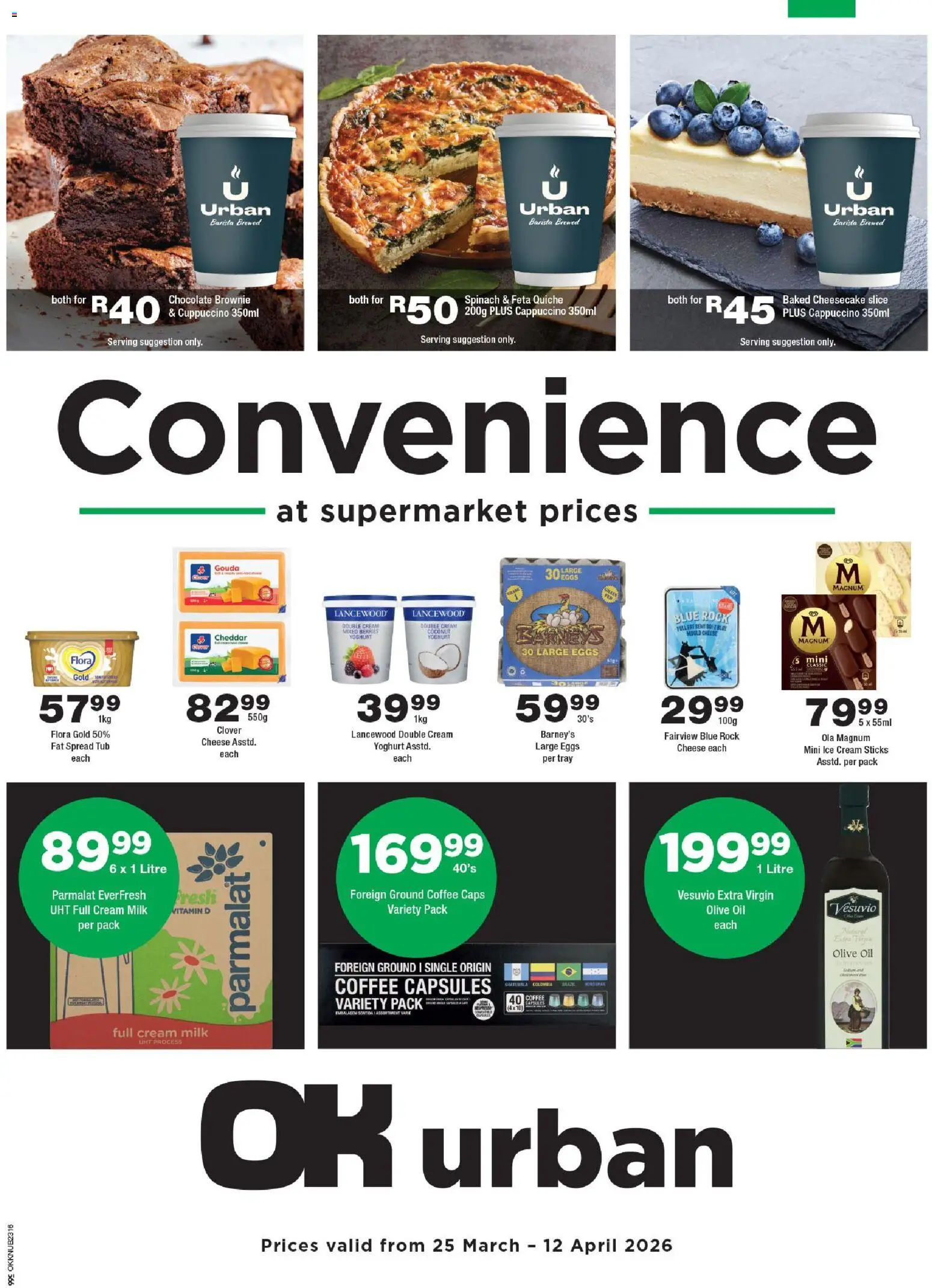 Preview of OK Foods flyer valid from 25/03/2026