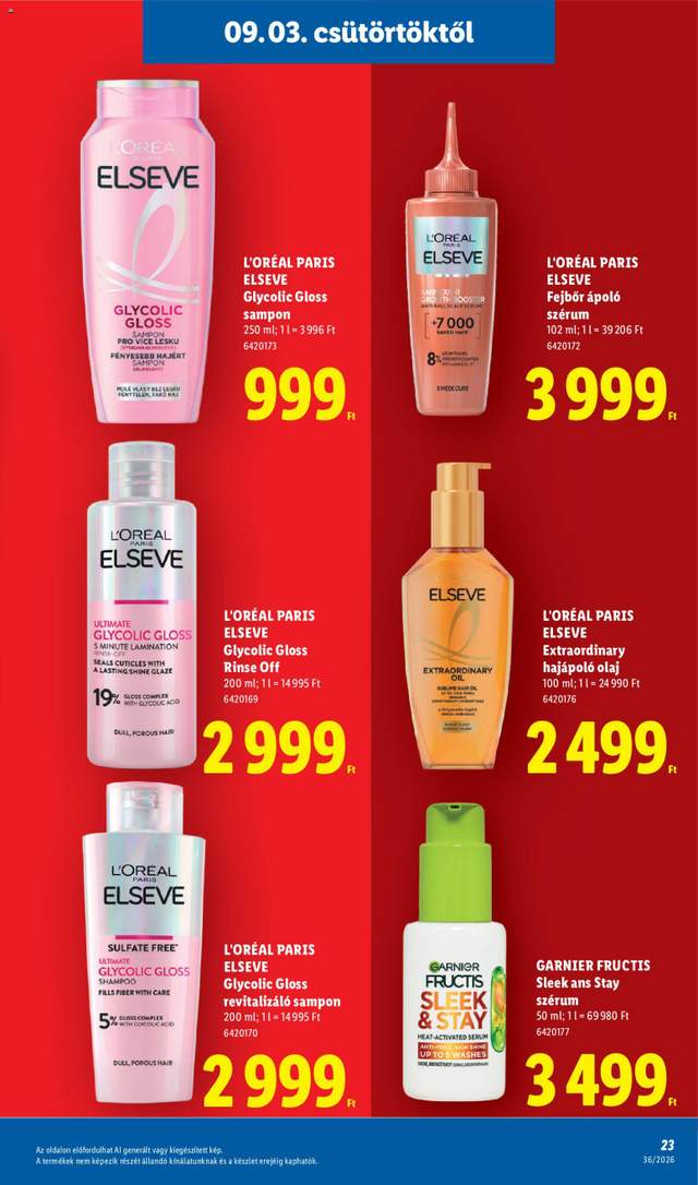 Új Lidl akciós újság 09.03.