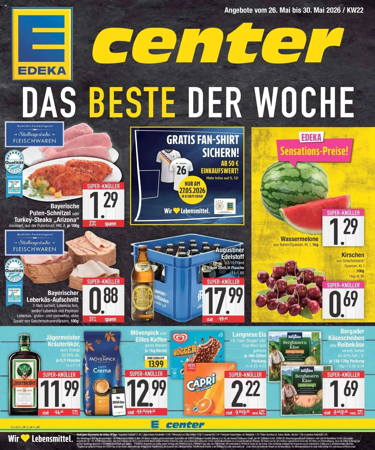 Vorschau von dem Prospekt des Geschäftes E center, gültig ab dem 26.05.2026