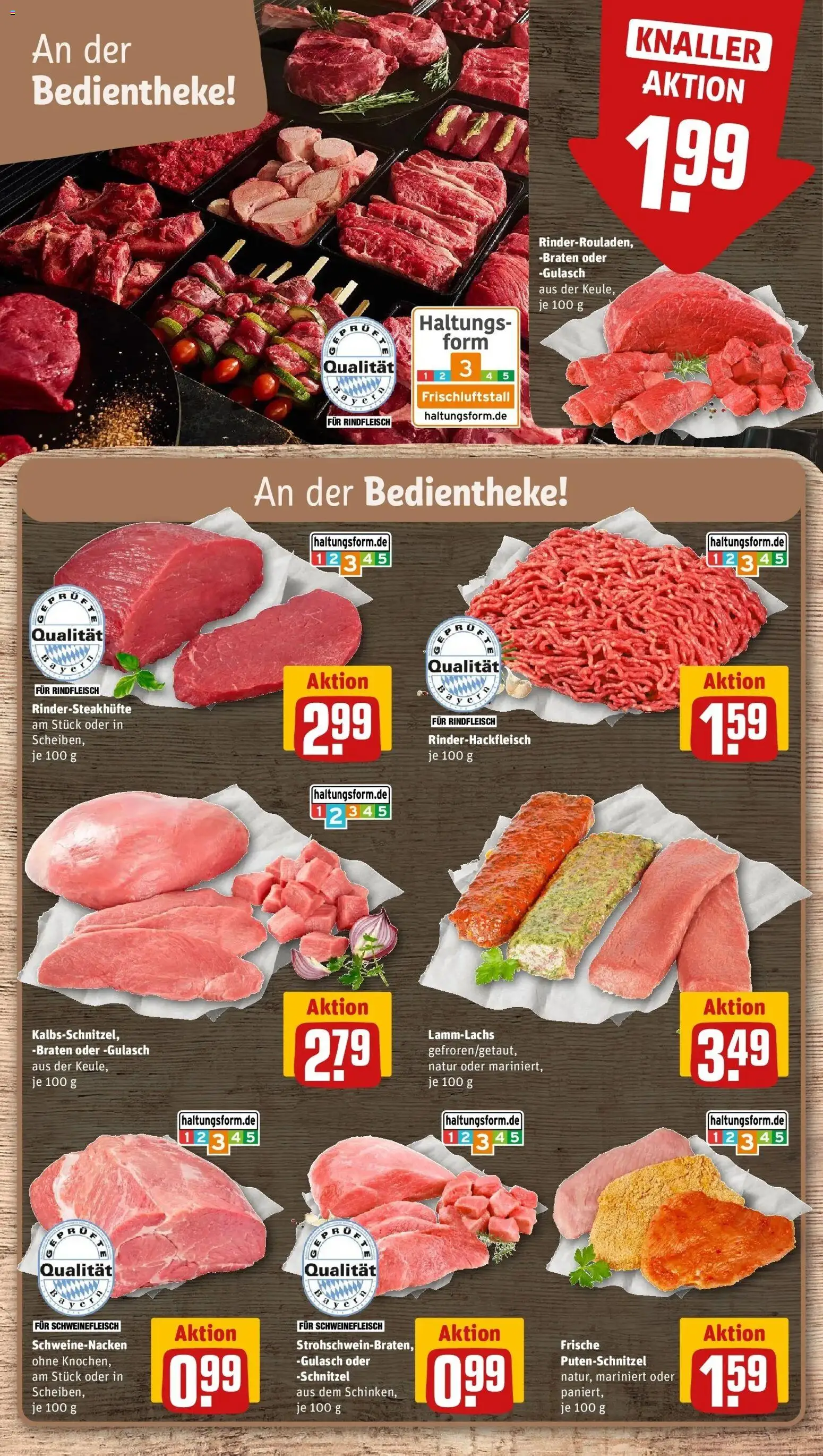 Vorschau von dem Prospekt des Geschäftes Rewe, gültig ab dem 26.10.2026