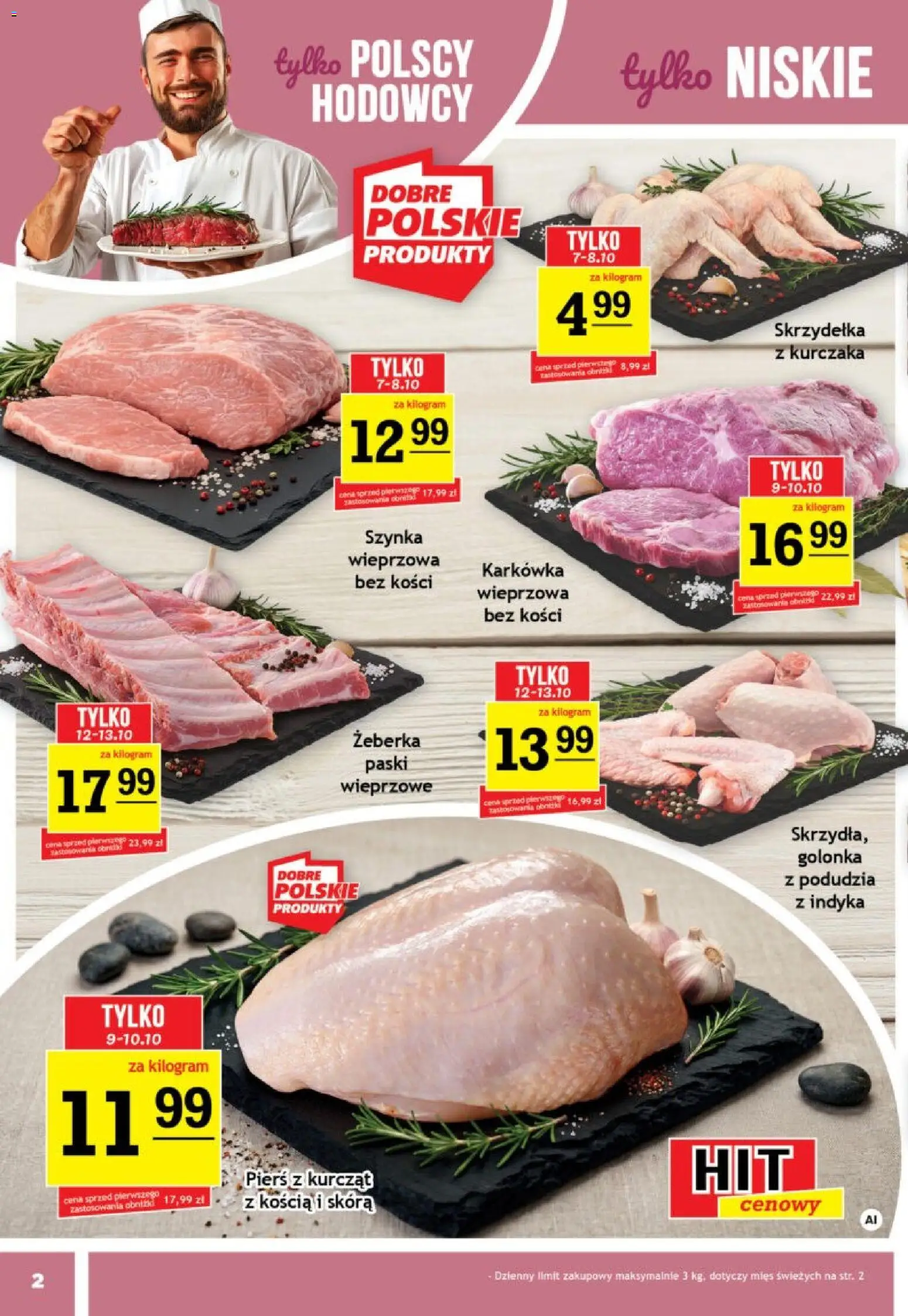 Pogląd gazetki "Gram Market gazetka" ze sklepu Gram Market ważnej od 07.10.2026 - Golonka, Żeberka, Karkówka, Szynka, Skrzydełka, Karkówka wieprzowa
