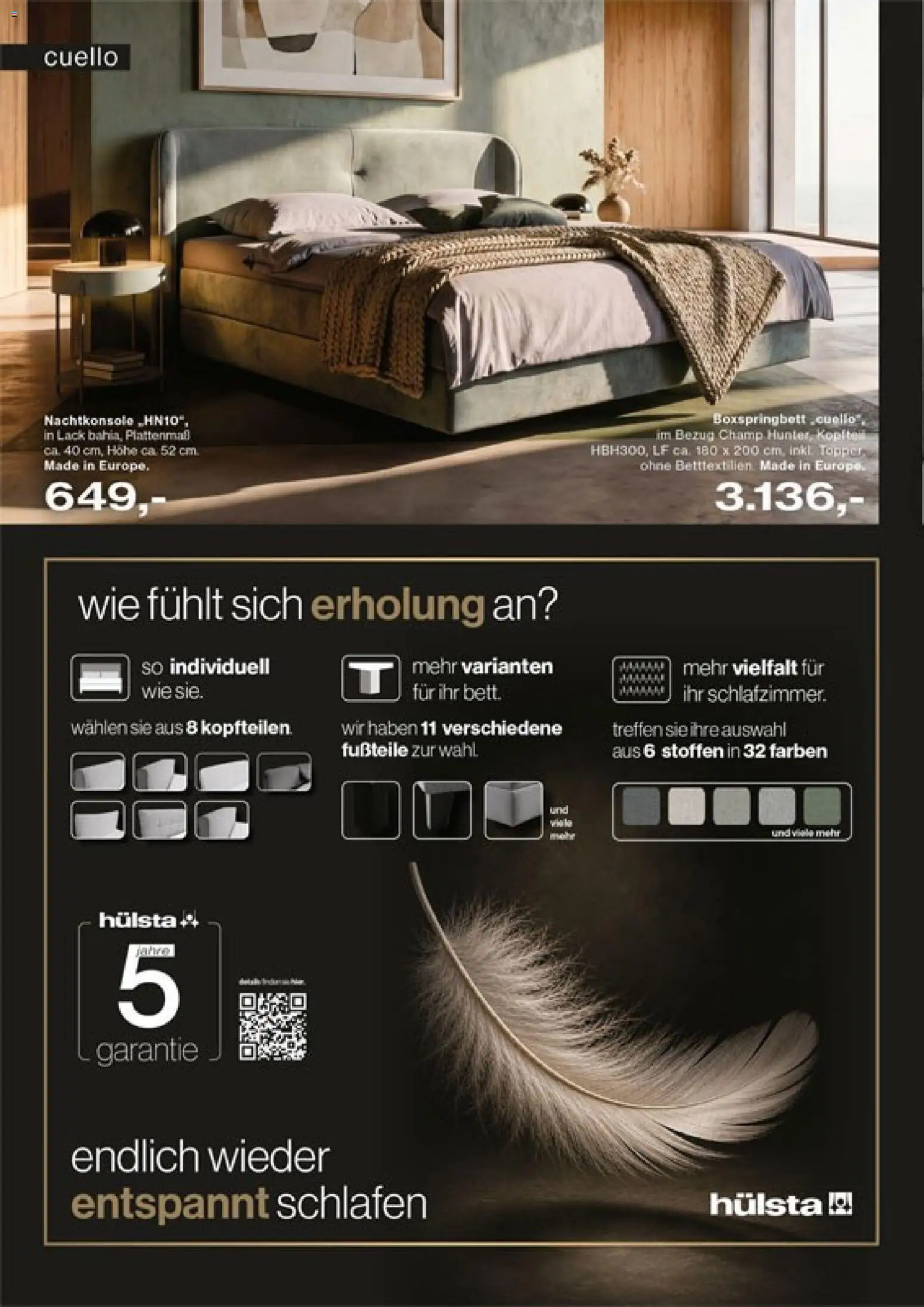 Vorschau von dem Prospekt des Geschäftes Porta!, gültig ab dem 27.10.2026 - Boxspringbett, Topper