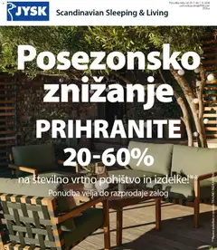 Predogled kataloga iz trgovine JYSK veljaven od 29.07.2026