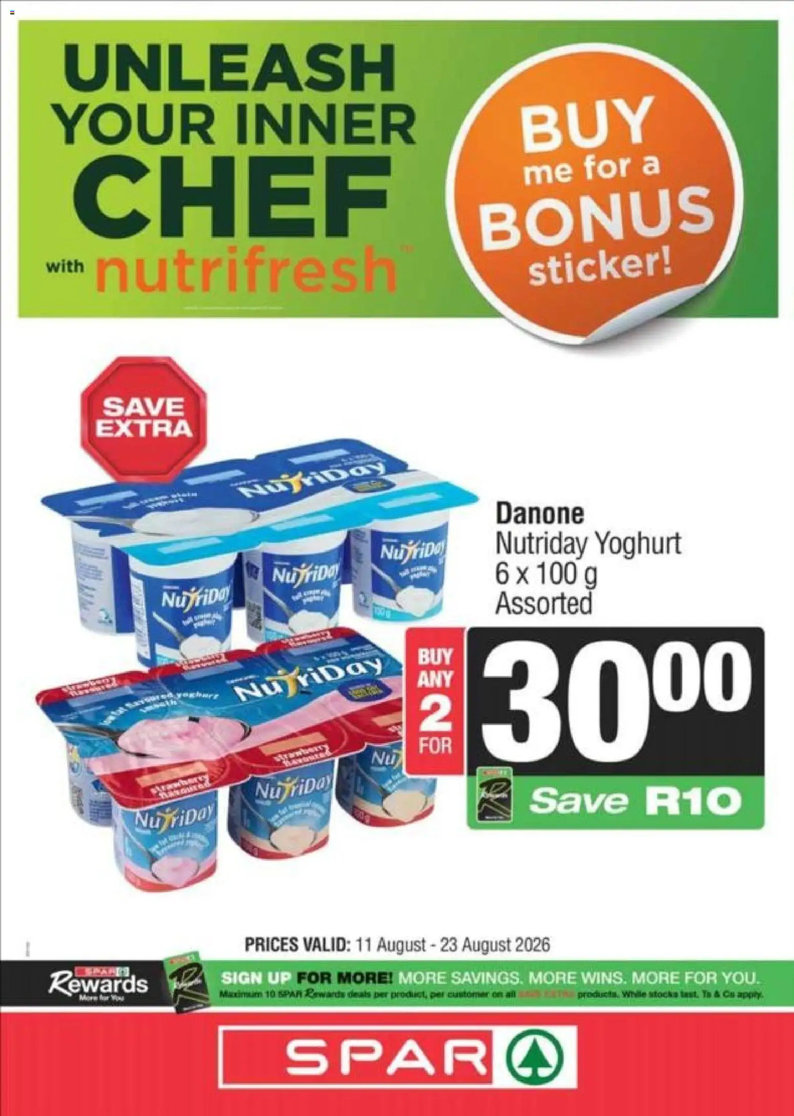 Preview of Spar flyer valid from 11/08/2026