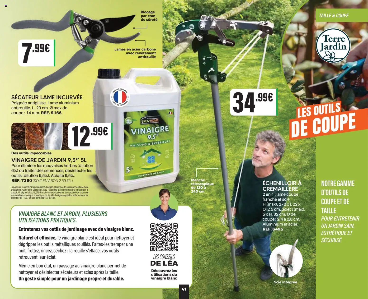 Prévisualisation de Shopix Catalogue Autome-Hiver 2026/2027 du magasin Shopix formulaire valide 01/09/2026 - Vinaigre blanc, Jardinage, Outils, Vinaigre, Base, Outils de jardinage, Sécateur