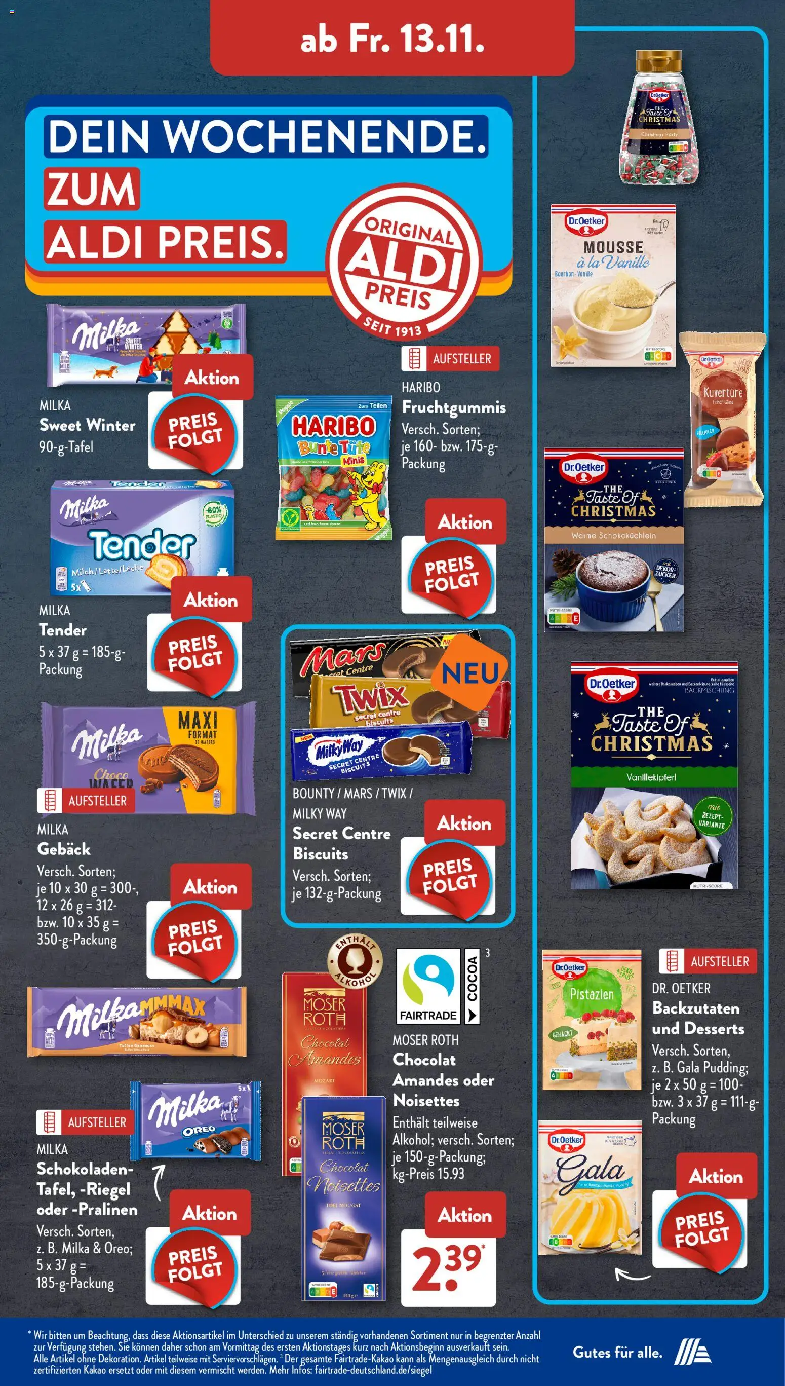 Vorschau von dem Prospekt des Geschäftes Aldi Süd, gültig ab dem 09.11.2026