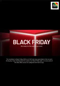 Preview of Argos Argos Black friday advice valid from 20/10/2026