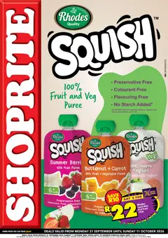 Preview of Shoprite flyer valid from 21/09/2026