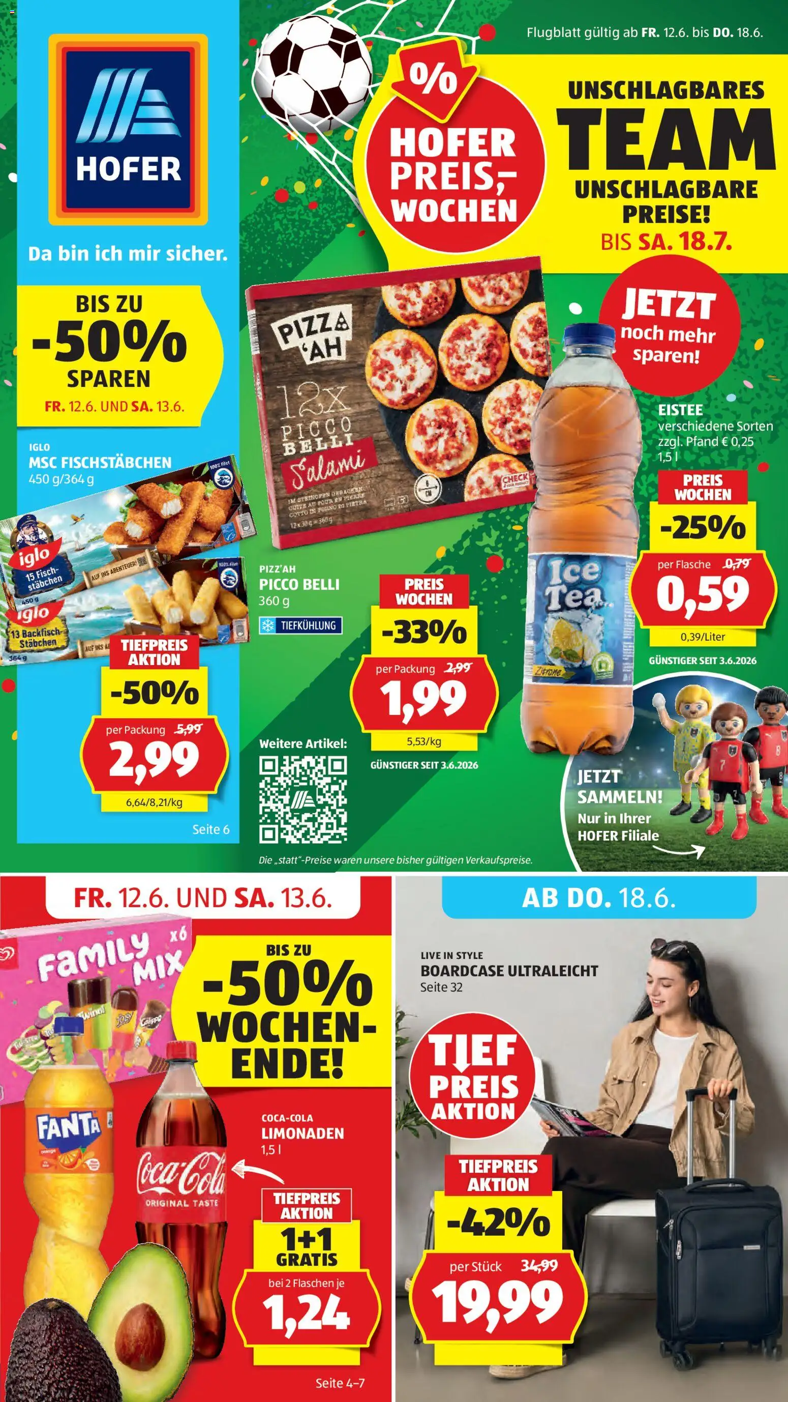 Vorschau der Angebote: Hofer Hofer Flugblatt gültig ab 12.06.2026