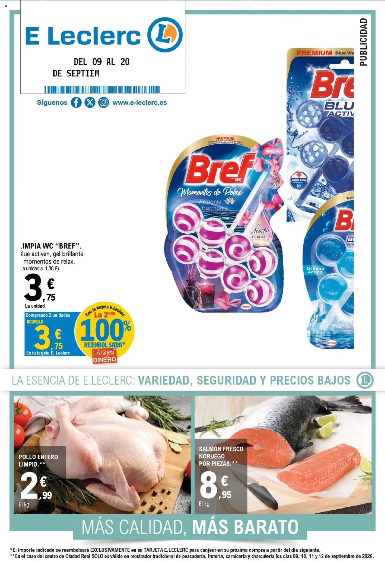 Vista previa del folleto de la tienda E.Leclerc válido desde el 09/09/2026 
