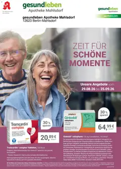 Vorschau von dem Prospekt des Geschäftes Angebote, gültig ab dem 29.08.2026