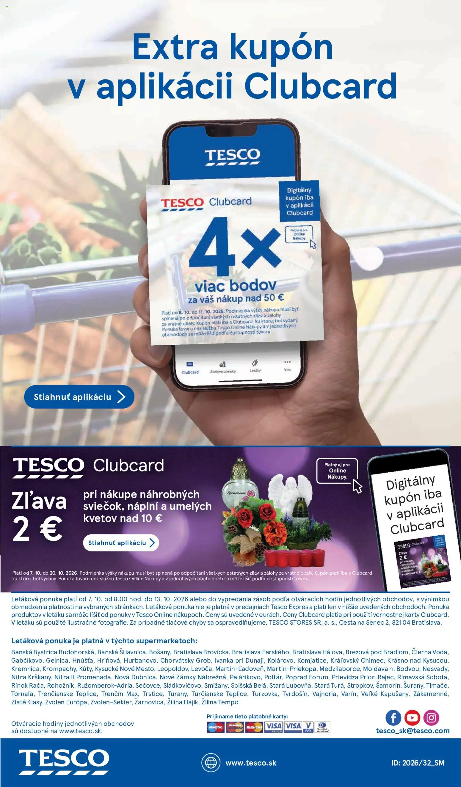 Náhľad Tesco letáku platného od 07.10.2026
