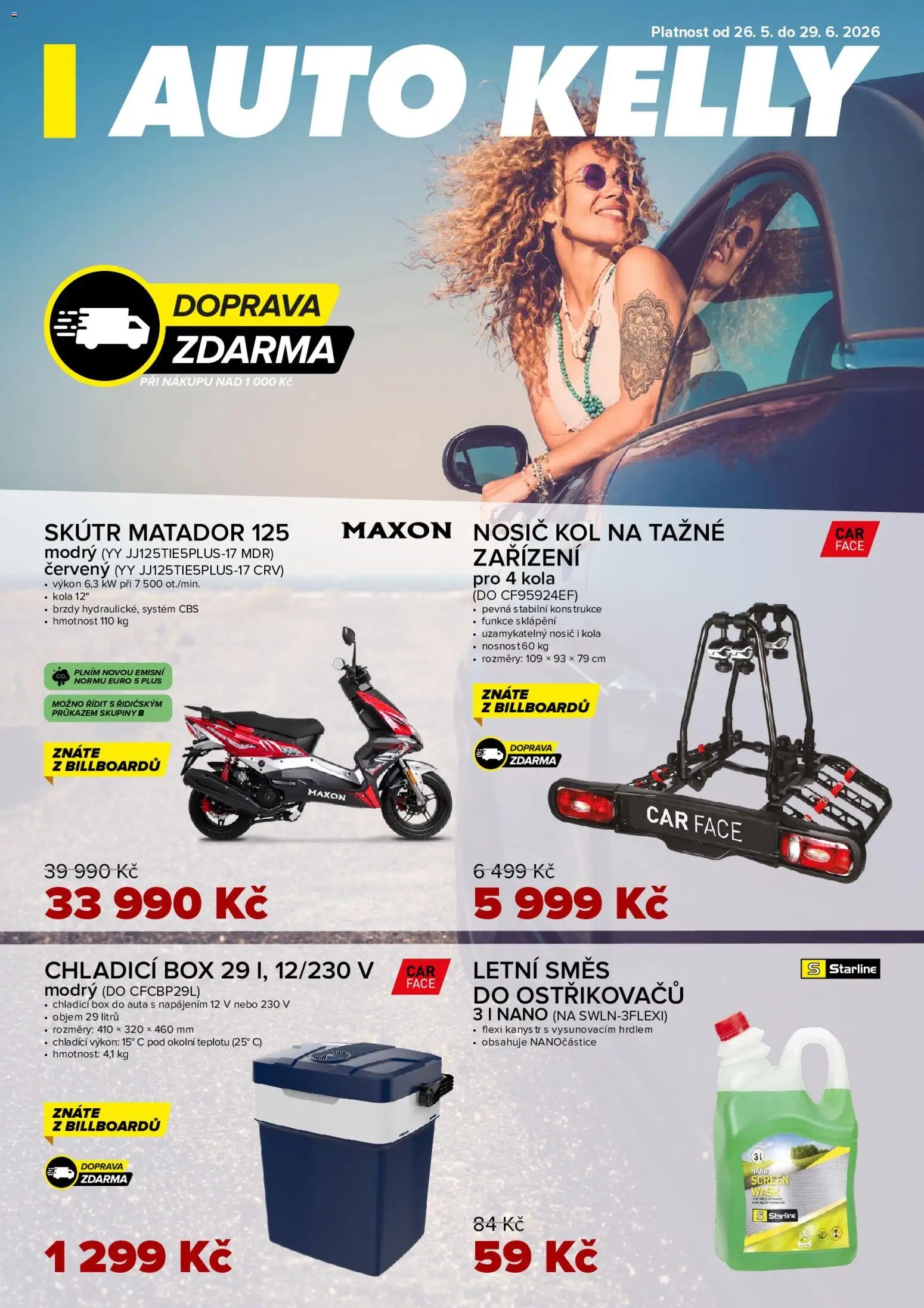 Náhled nabídky: Auto Kelly Auto Kelly leták platný od 26.05.2026