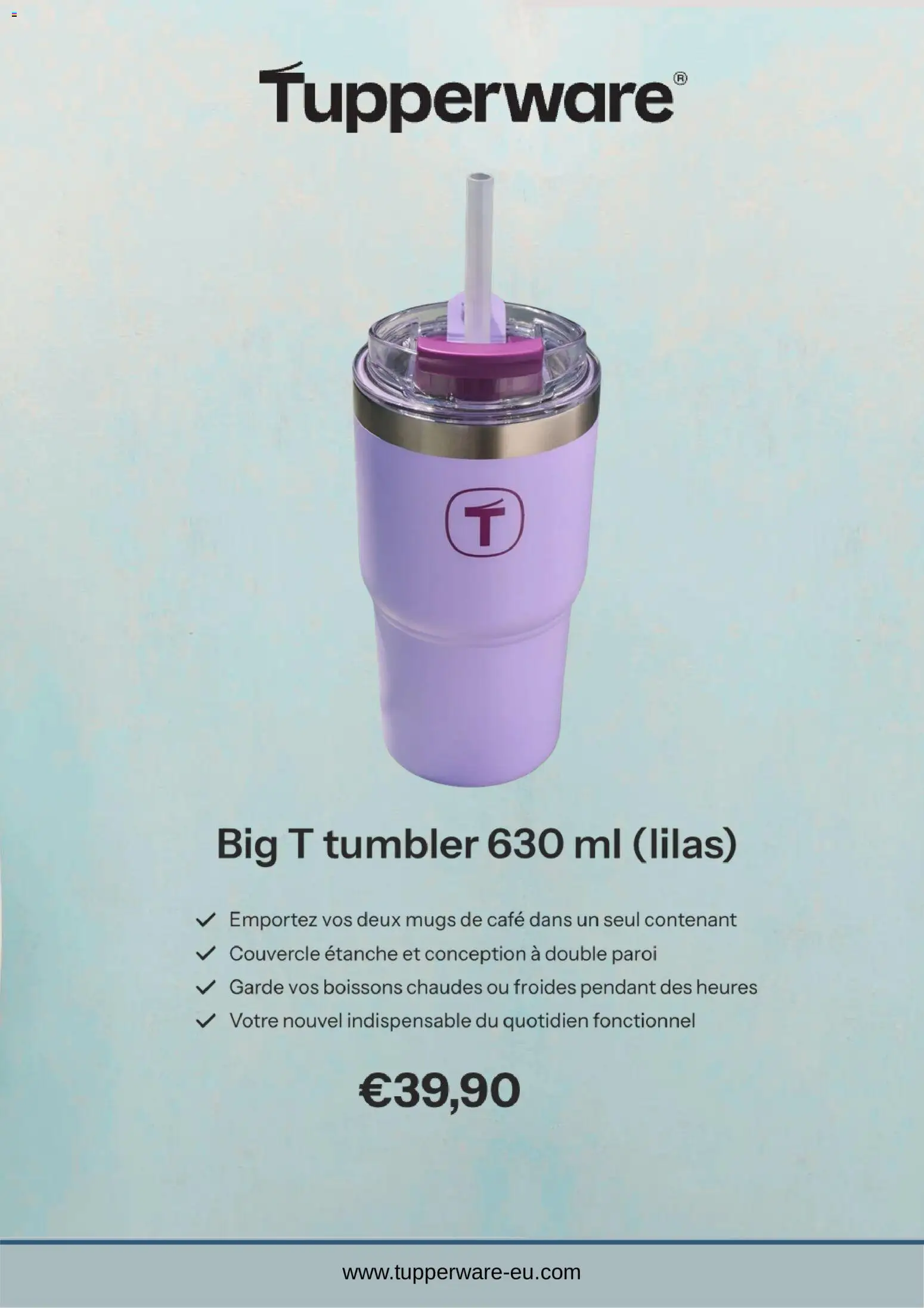 Prévisualisation de Catalogue Tupperware Automne du magasin Tupperware formulaire valide 16/09/2026 - Café, Mugs, Couvercle, Boissons