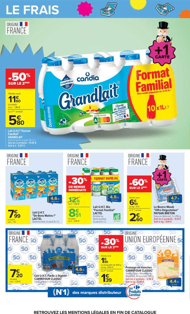 Nouveau catalogue Carrefour à partir du 15/09