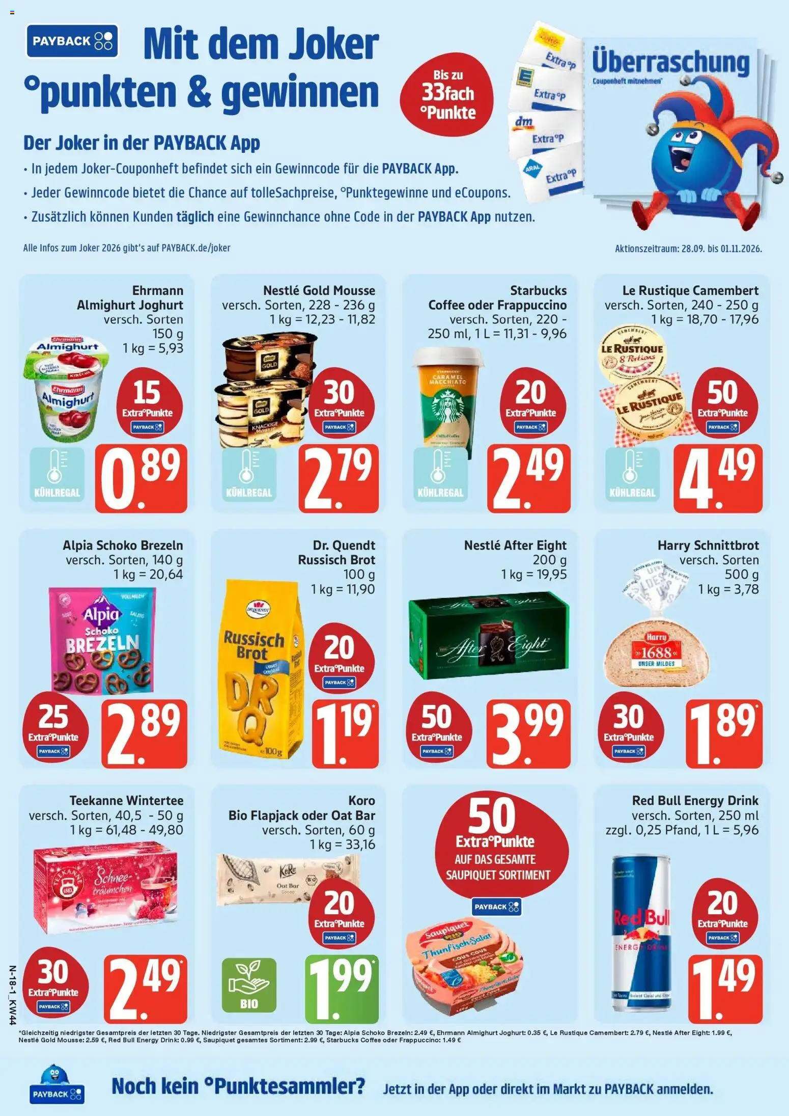 Vorschau von dem Prospekt des Geschäftes Edeka, gültig ab dem 26.10.2026