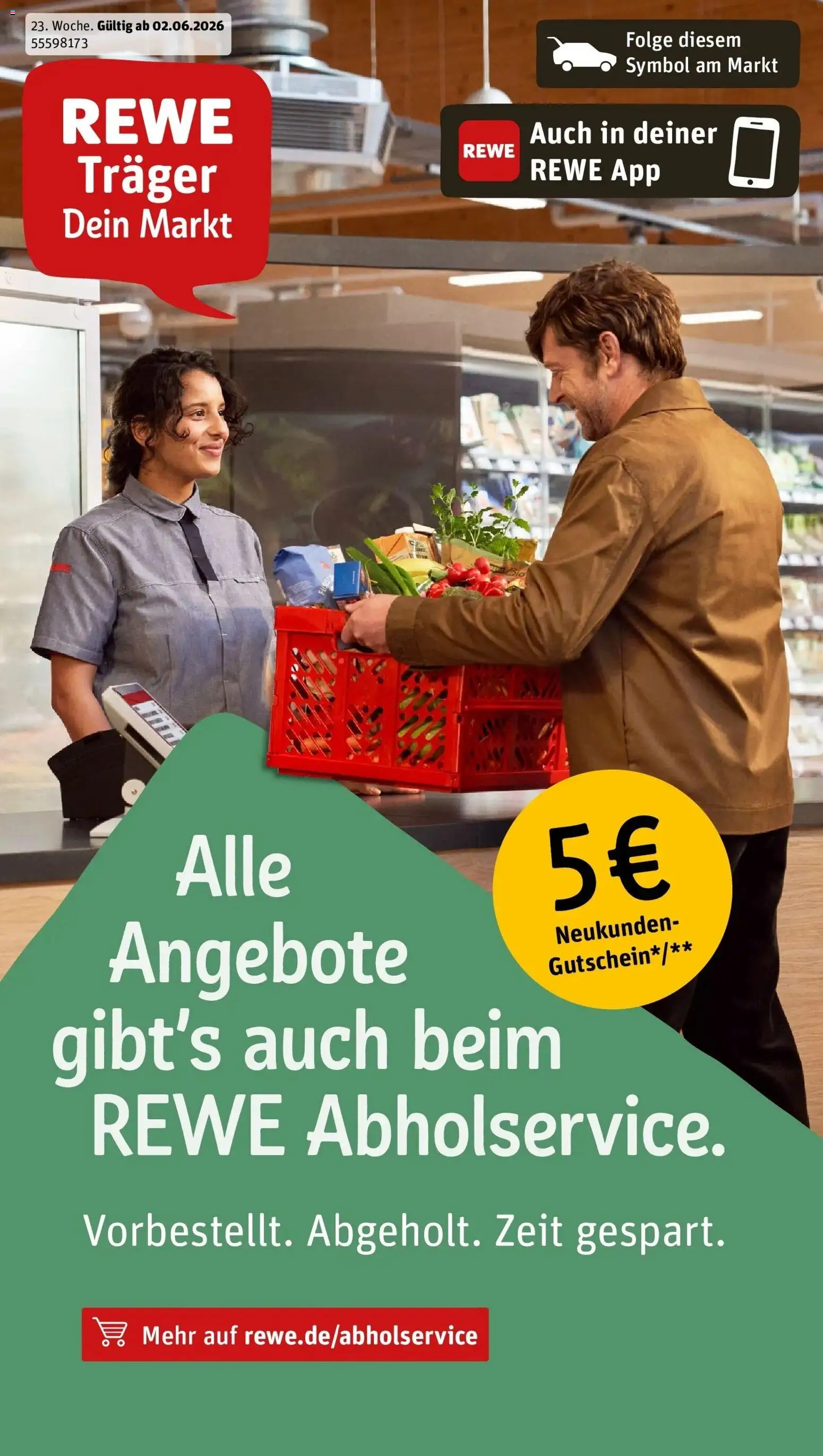 Vorschau von dem Prospekt des Geschäftes Rewe, gültig ab dem 01.06.2026
