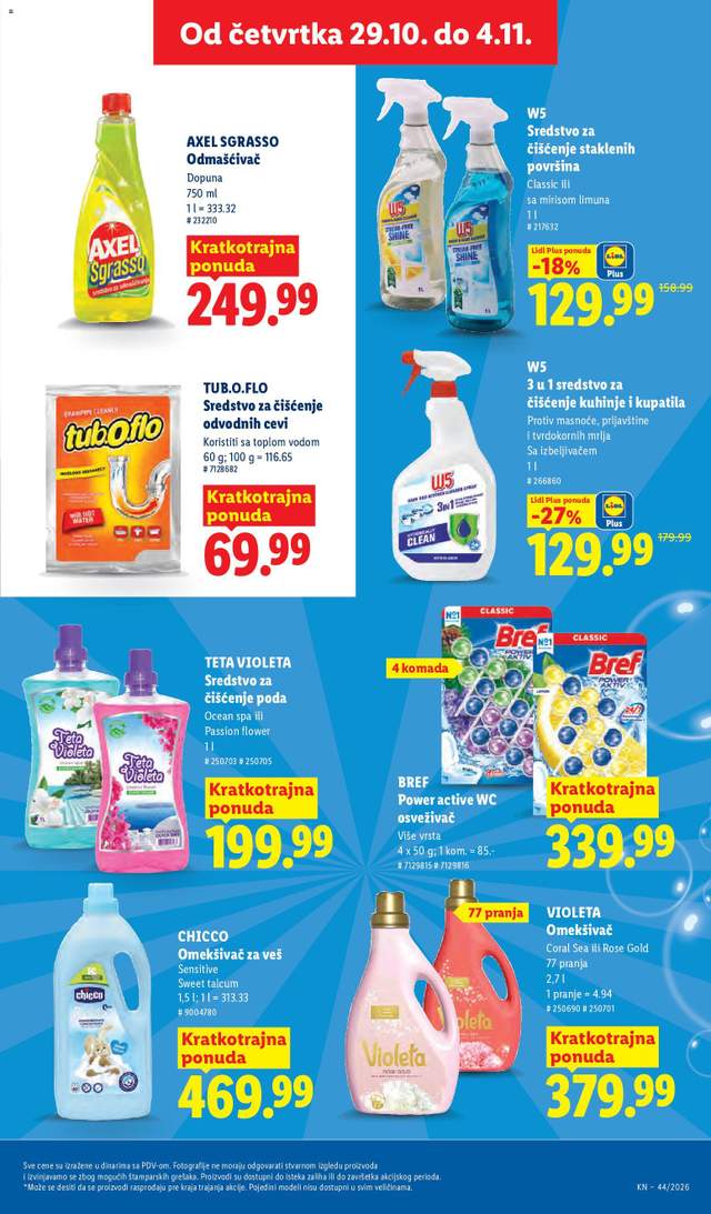 Novi Lidl katalog od 29.10.