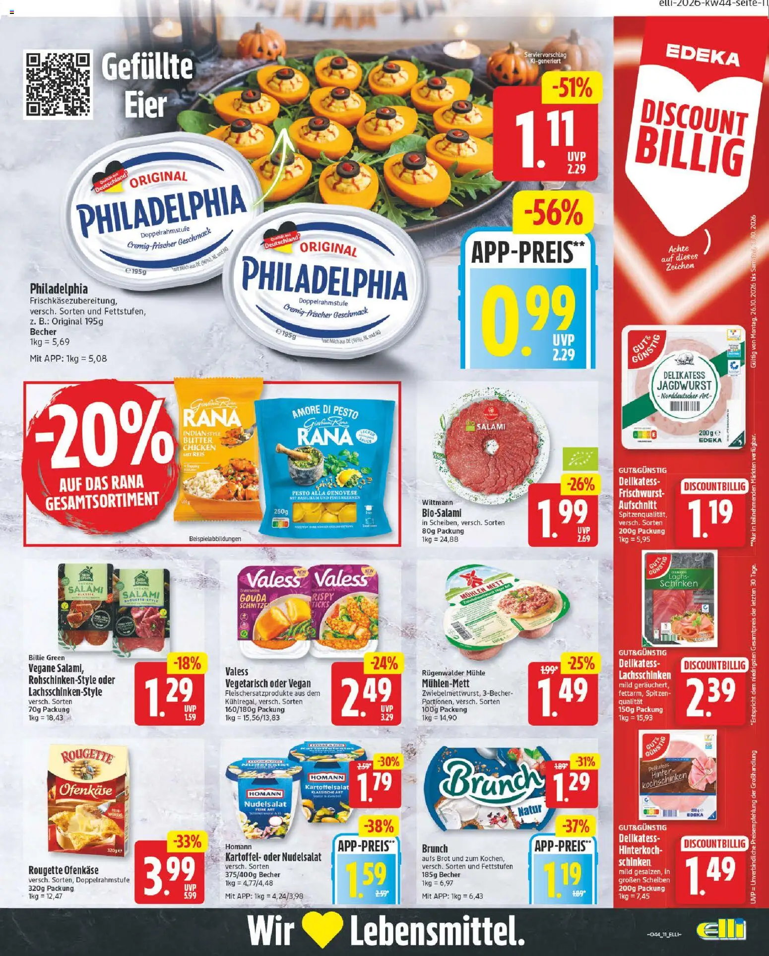 Vorschau von dem Prospekt des Geschäftes Elli Markt, gültig ab dem 26.10.2026