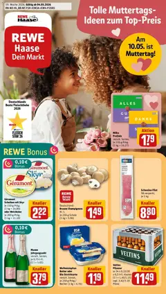 Vorschau von dem Prospekt des Geschäftes Rewe, gültig ab dem 04.05.2026