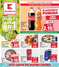 Kaufland HR - Kaufland HR akciós újság megtekintése, amely érvényes 2026.08.12.-től