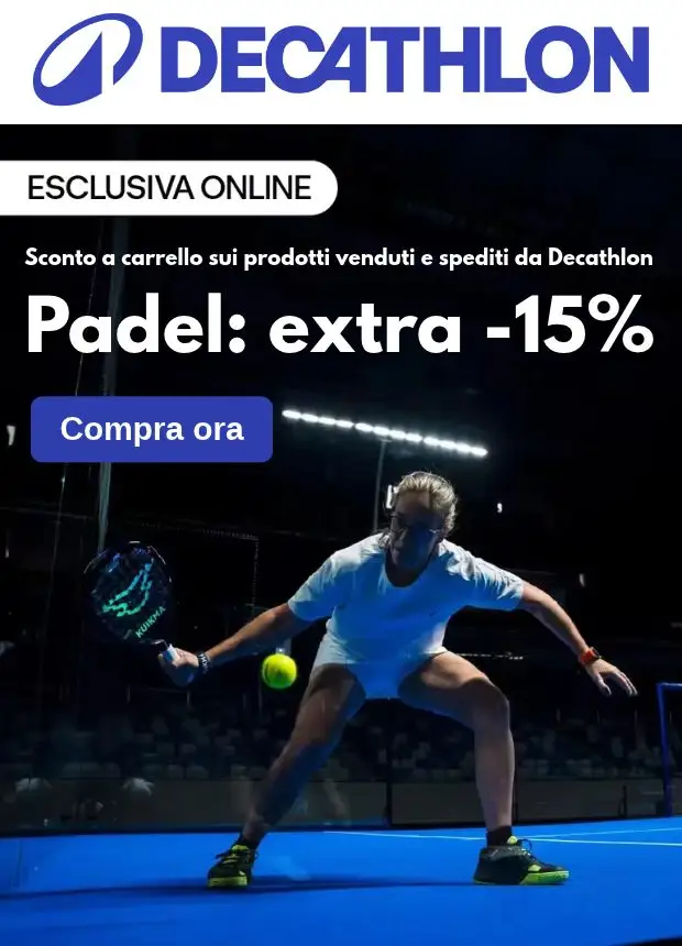 Anteprima del volantino Volantino Decathlon - Padel valido a partire dal 28/10/2026