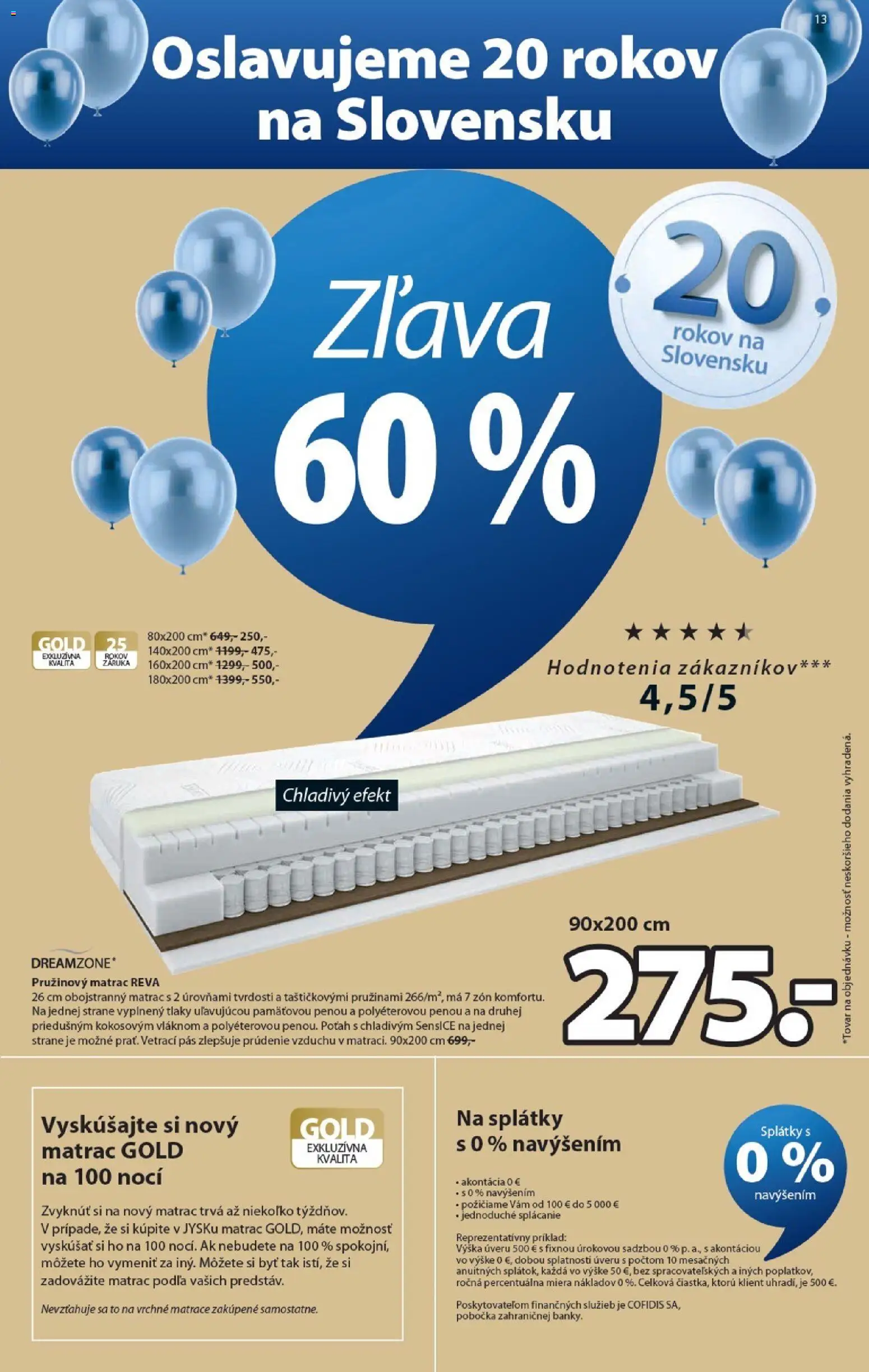 Náhľad JYSK letáku platného od 21.09.2026