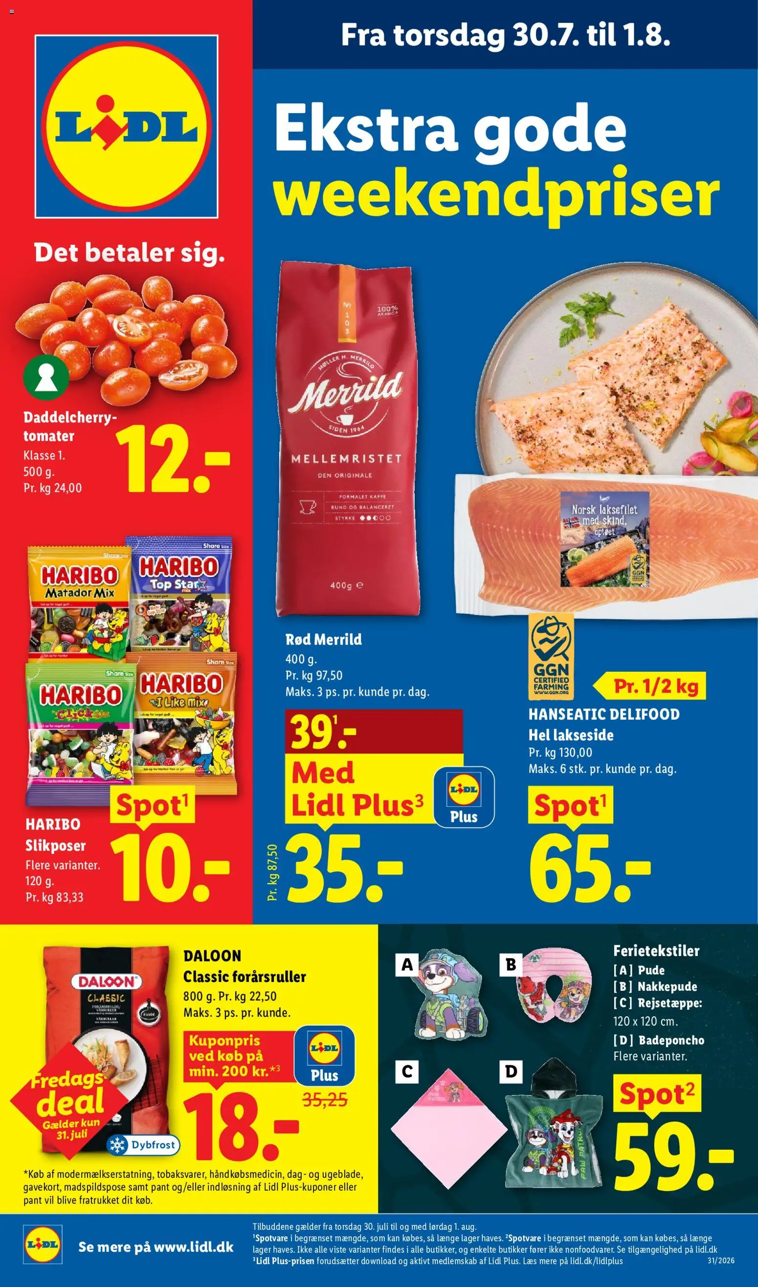 Eksempel på tilbudsavis Lidl - Tilbudsavis fra butik Lidl gyldig fra 26/07/2026
