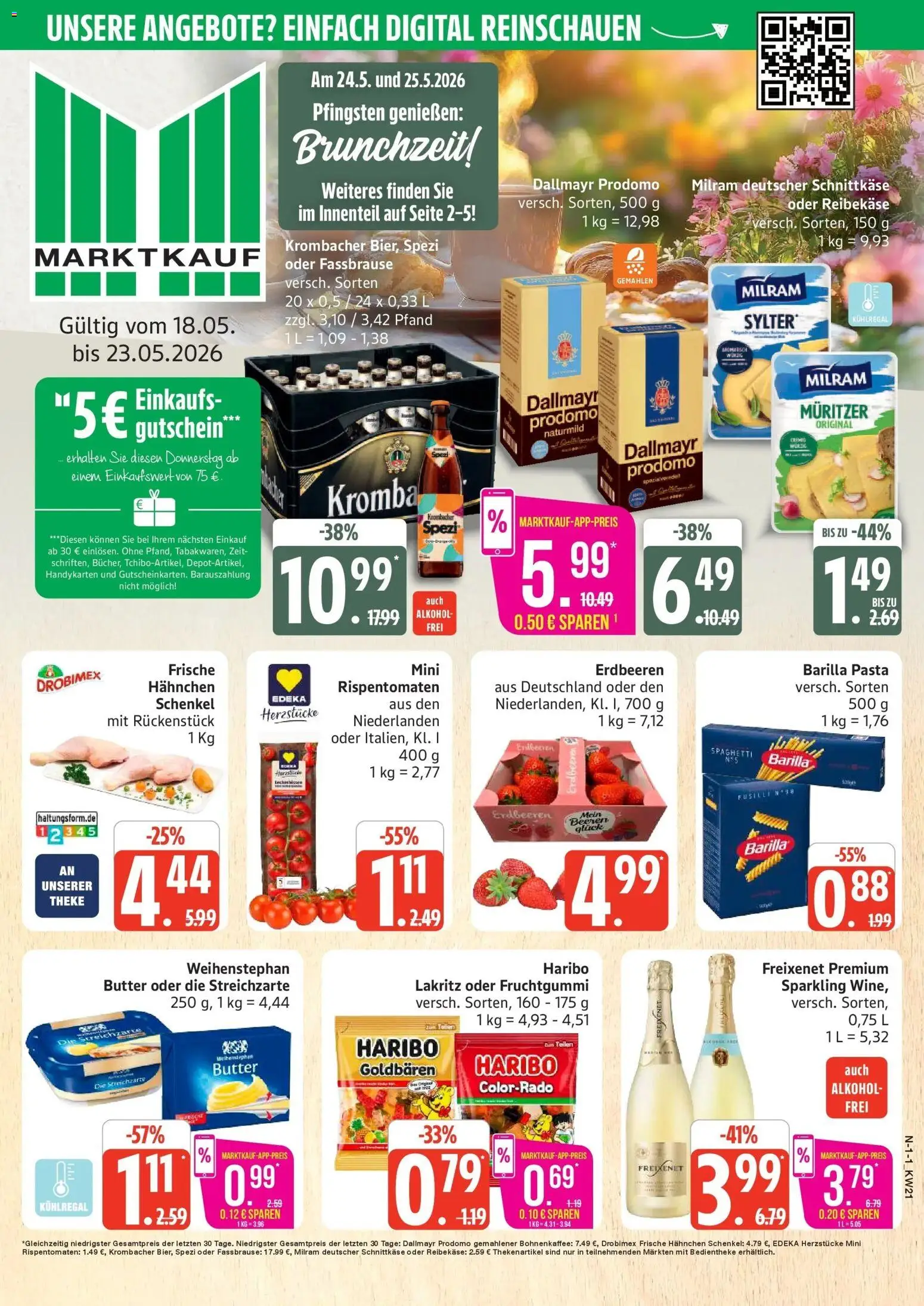 Vorschau von dem Prospekt des Geschäftes Marktkauf, gültig ab dem 17.05.2026