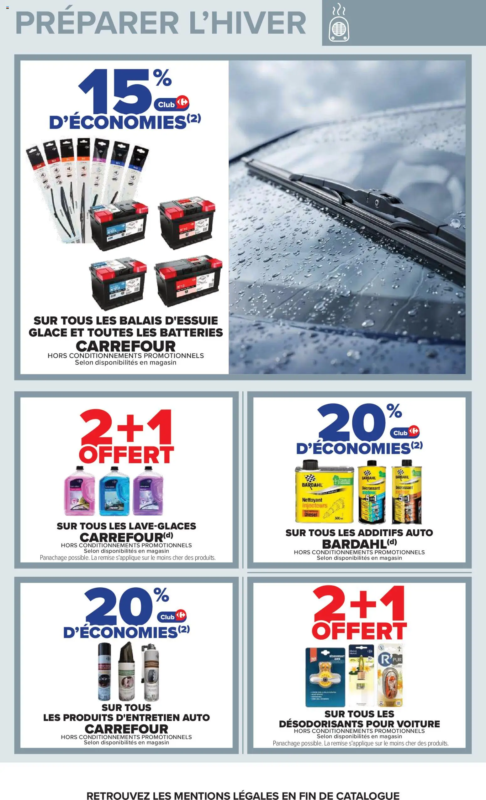 Prévisualisation de Carrefour Vos promos du quotidien du magasin Carrefour formulaire valide 27/10/2026 - Glace