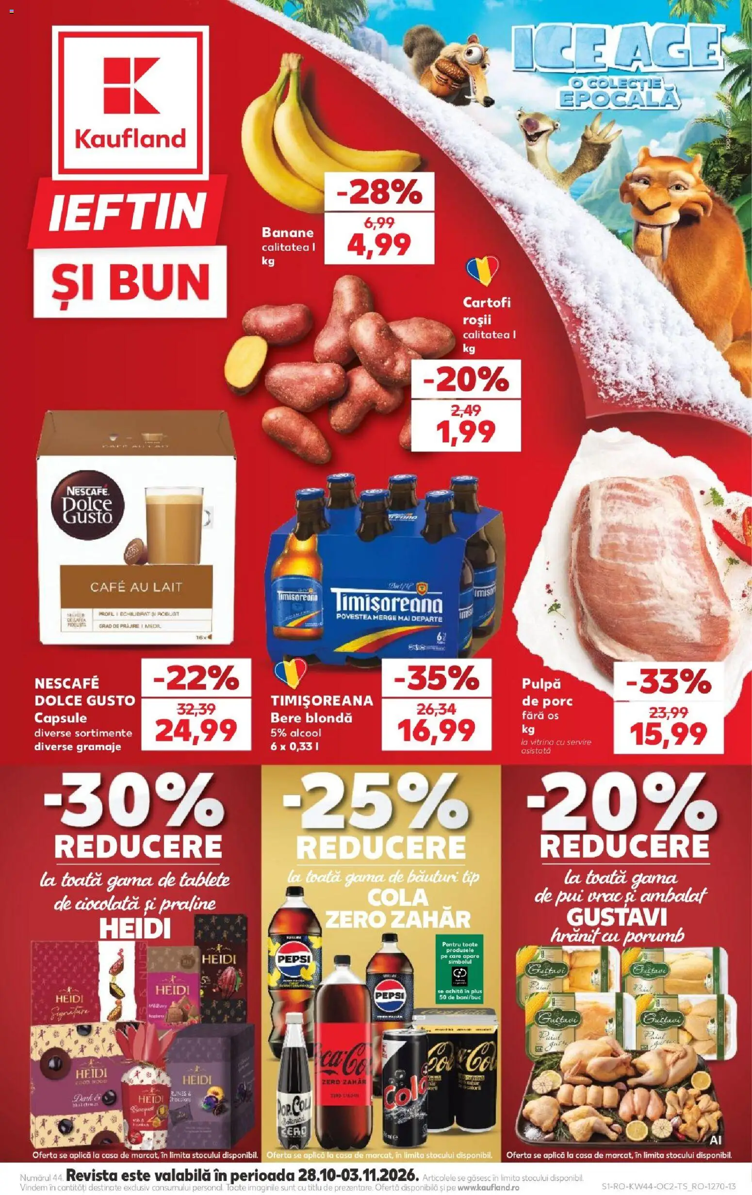 Catalog Kaufland de la 28.10.2026 - Revista "Kaufland Zalau" - Pagină 1