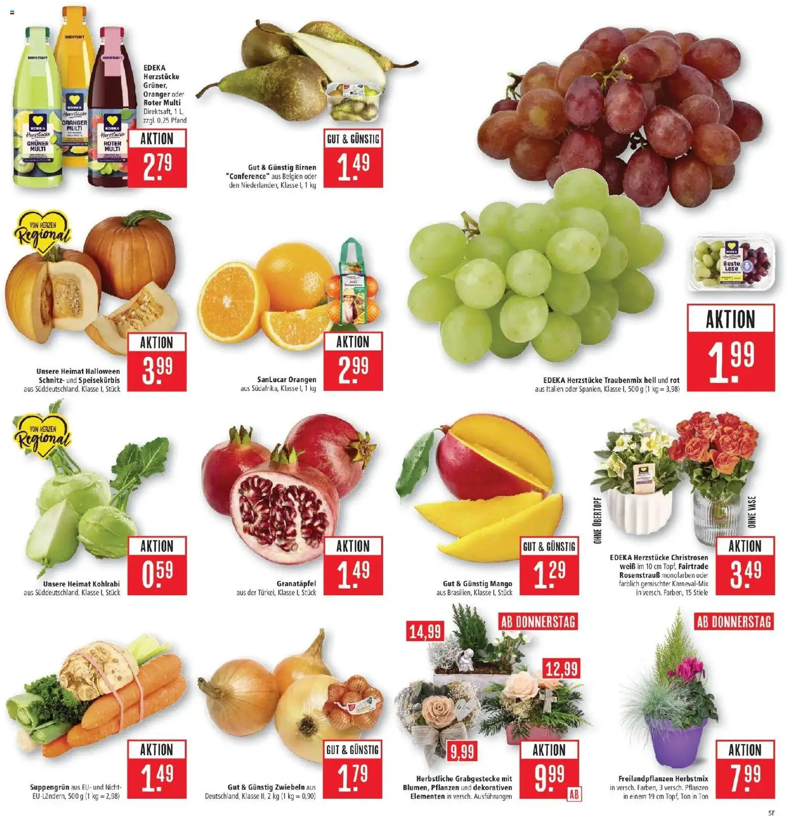 Vorschau von dem Prospekt des Geschäftes Marktkauf, gültig ab dem 19.10.2026