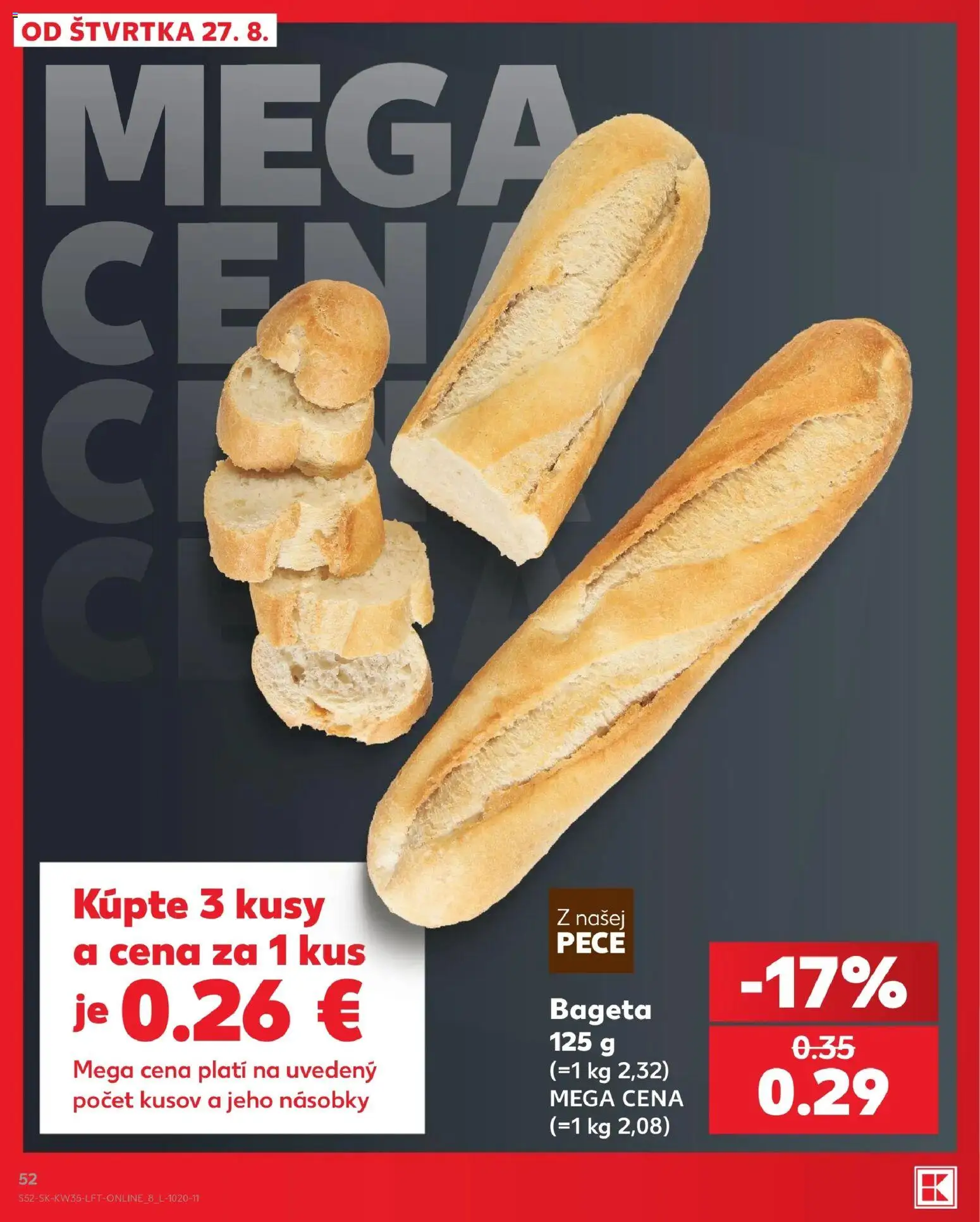Náhľad Kaufland letáku platného od 27.08.2026
