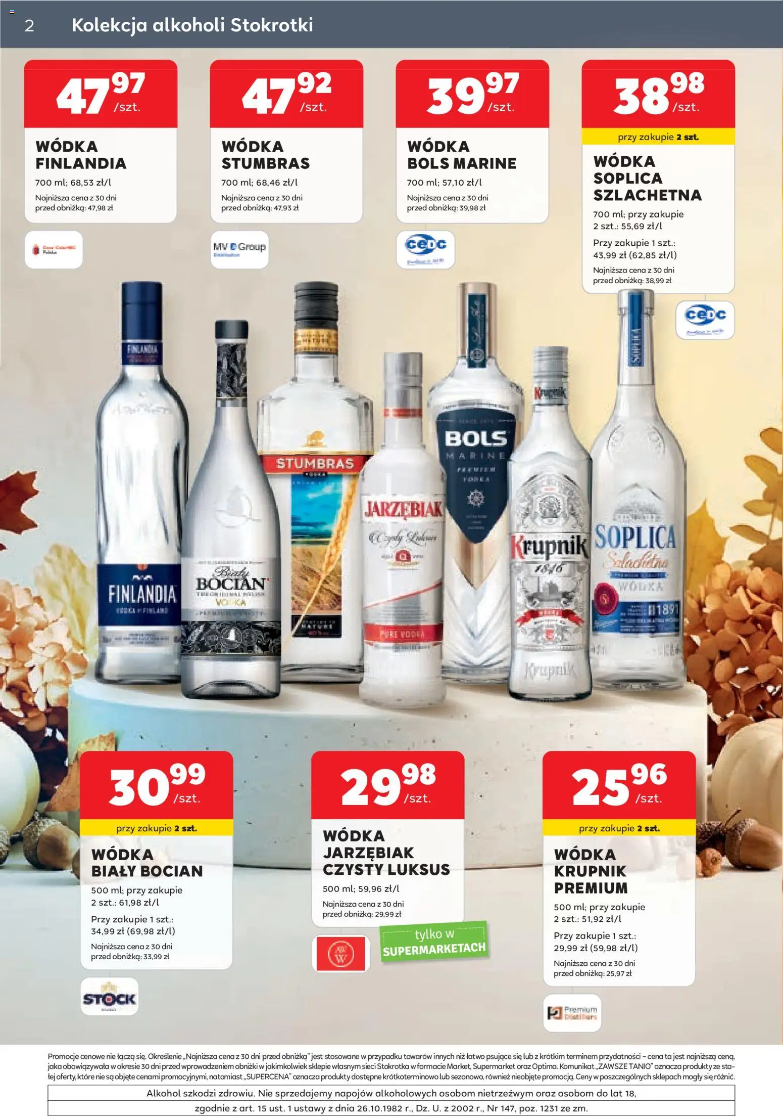 Pogląd gazetki "Stokrotka gazetka - Oferta alkoholowa" ze sklepu Stokrotka ważnej od 29.10.2026
