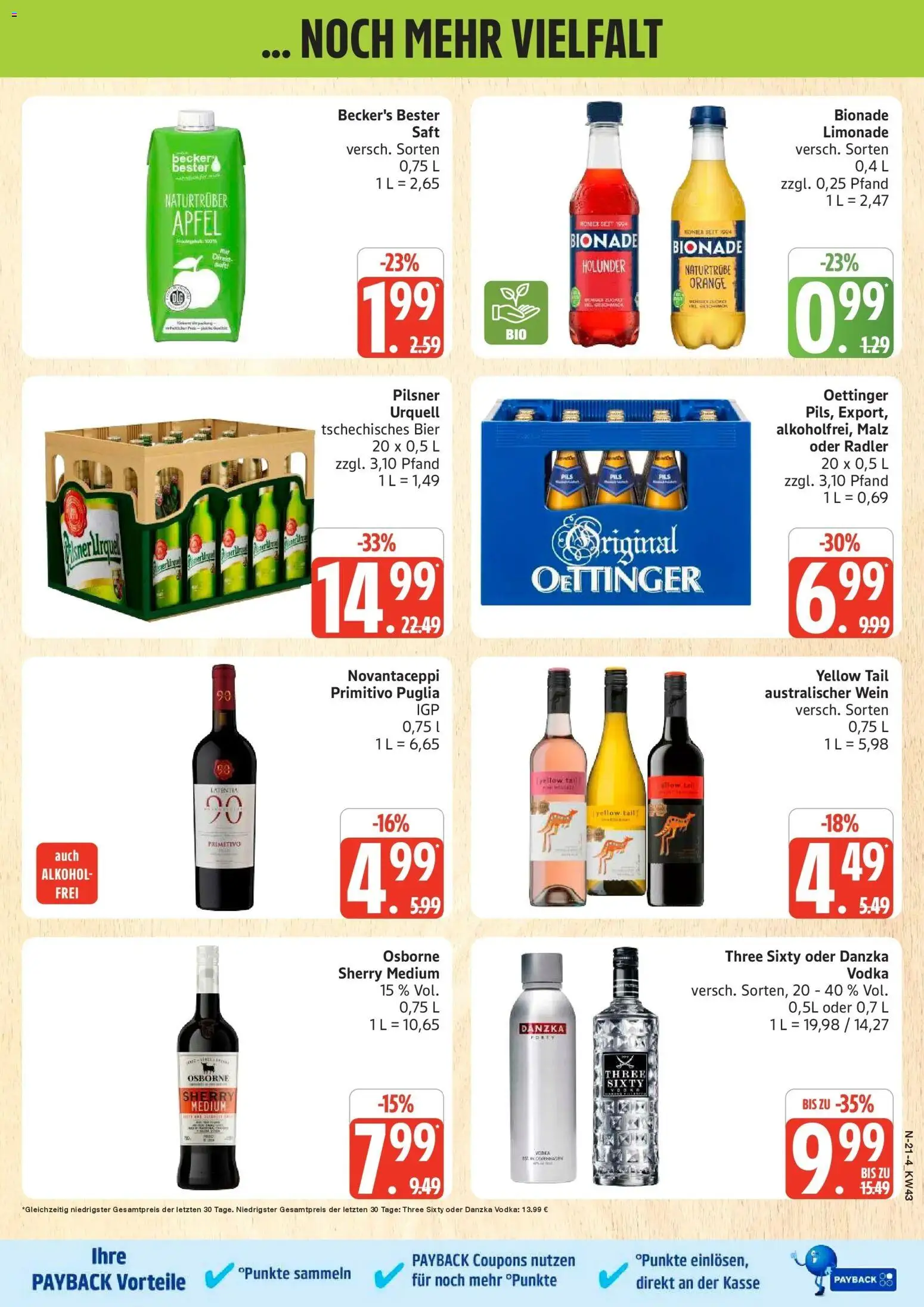 Vorschau von dem Prospekt des Geschäftes Marktkauf, gültig ab dem 19.10.2026