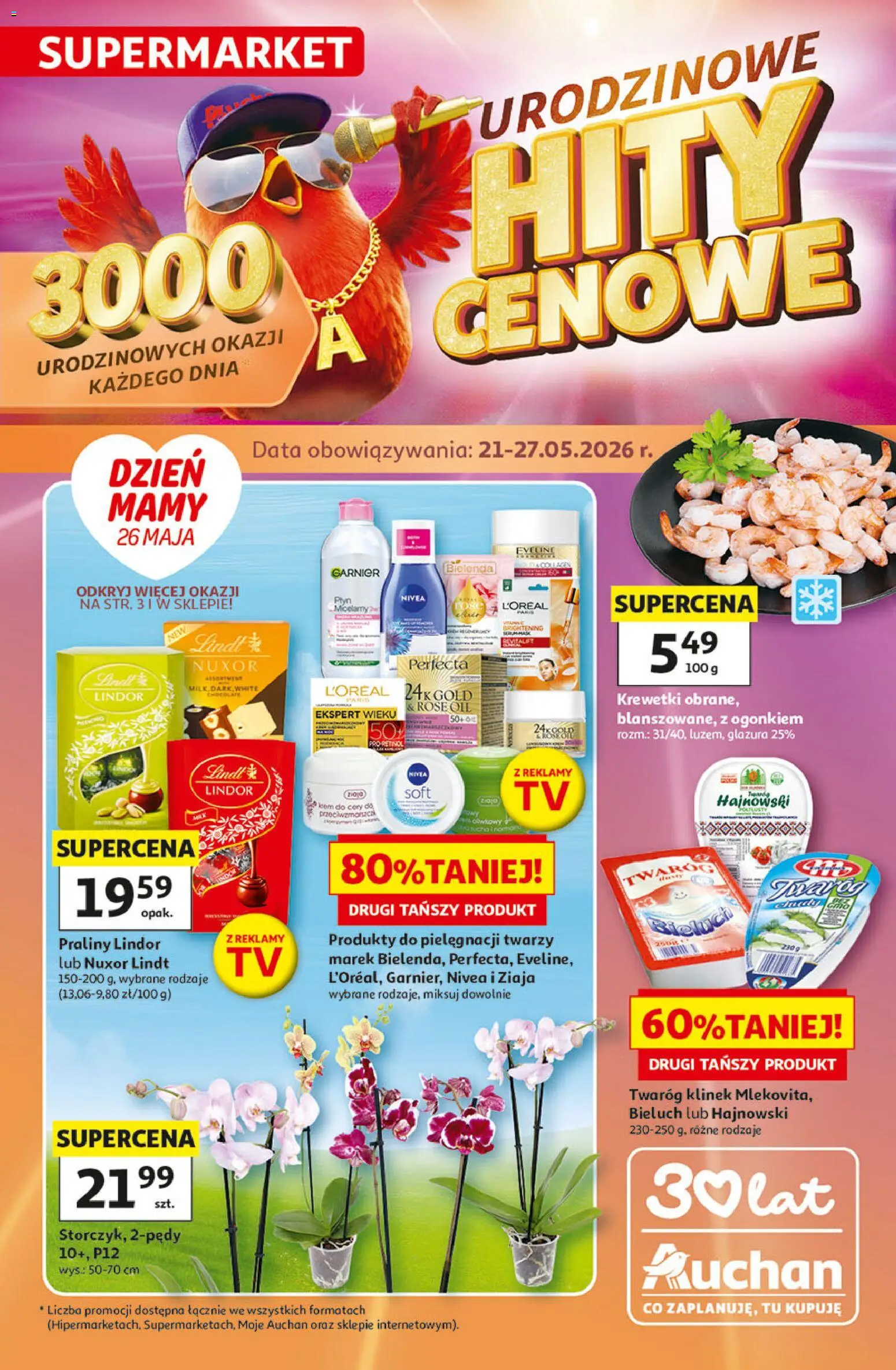 Pogląd gazetki "Auchan gazetka" ze sklepu Auchan ważnej od 21.05.2026